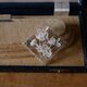 ルーサイトブローチ　ヴィンテージブローチ　フランスブロカント　ブロカントのある暮らしの画像