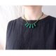 Aventurine × Green jade Necklace／アベンチュリン×グリーンジェード ネックレス