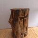 しっかり丸太椅子　　～樫の丸太スツール・サイドテーブル・ディスプレイ台