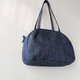 ☆一点もの☆ ボストンバッグミニ デニム(濃紺)