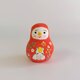 張り子　干支「午」だるま小　(つ)