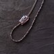 Black Pearl Asymmetry Necklace /ブラックパール アシンメトリーネックレス