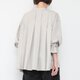 アウトレット　Vertical shirts / sky gray