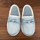 女性用★洗濯機丸洗いOK★スリッパ•室内履き★デニムリメイク ルームシューズ