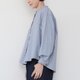 back slit shirts / bluegray