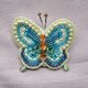 蝶々のブローチ
