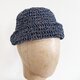 summer hat (ブルー)