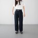 FRECKLE｜twill cotton linen/tack pants/phantom/size1.2