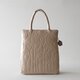 tulip stitch mini bag [beige]