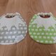 刺繍お名入れオーガニックコットビブ(スタイ)