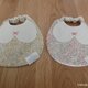 刺繍お名入れオーガニックコットンビブ　