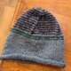 手編みのニット帽　vinca-001の画像