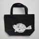 ヒラメトートバッグ、魚、サカナ、釣り, 送料無料の画像