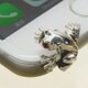 iphone6対応カエルのイヤホンジャックアクセサリーの画像