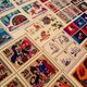 世界の切手フレークシール60枚セットの画像