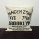 クッションカバー(BROOKLYN-W)の画像