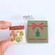 クリスマスクッキー袋入　６分の１サイズ