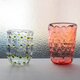 M様：水玉グラスピスタチオ＋ストロベリーシャーベットグラスの画像