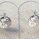 cometman 月（表・裏あり）のピアスorイヤリングの画像