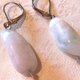 【再販♪】フローライトインクオーツのピアス♪