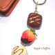 【送料無料】３種のチョコレートキーホルダー♡の画像