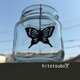 切り絵ピアス(butterfly)の画像