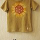 ヘンプオーガニックコットン べんがら染め　キッズＴシャツ　Ｌサイズの画像