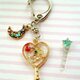 七夕キラキラキーホルダー
