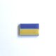 ウクライナ国旗のタイルブローチの画像