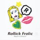 ― Blonde girl ― 刺繍ブローチ/ワッペン 【 Rollik Frolic 】の画像